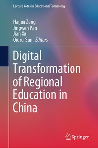 Enlarge image Cover: Digital Transformation of Regional Education in China - Springer