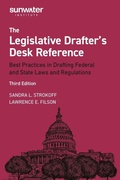 Cover: Legislative Drafter&acute;s Desk Reference, 3rd Edition - Sunwater Institute