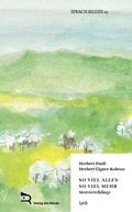 Cover: SO VIEL ALLES SO VIEL MEHR - Verlag am Rande