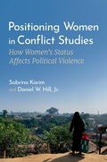 Cover: Positioning Women in Conflict Studies - OUP eBook
