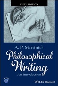 Cover: Philosophical Writing - Wiley