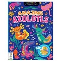 Cover: Kaleidoscope Sticker Colouring Awesome Axolotls - Hinkler Books