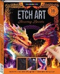 Cover: Kaleidoscope Etch Art Creations Amazing Beasts - Hinkler Books