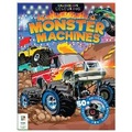 Cover: Kaleidoscope Sticker Colouring Monster Trucks - Hinkler Books
