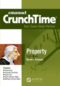 Enlarge image Cover: Emanuel CrunchTime for Property - Aspen Publishing