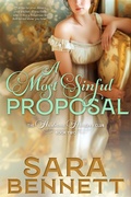 Cover: A Most Sinful Proposal (A Husband Hunters Club Book, #2) - Sara Bennett