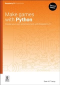 Cover: Make games with Python - Raspberry Pi Press