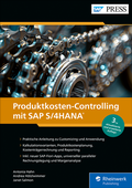 Cover: Produktkosten-Controlling mit SAP S/4HANA - SAP PRESS