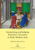 Cover: Interpreting and Judging Petrarch's Canzoniere in Early Modern Italy - Legenda