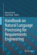 Cover: Handbook on Natural Language Processing for Requirements Engineering - Springer
