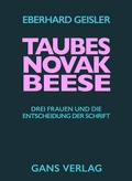 Cover: Taubes, Novak, Beese - Gans Verlag