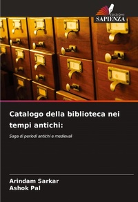 Abbildung von: Catalogo della biblioteca nei tempi antichi - Edizioni Sapienza