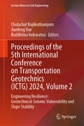 Cover: Proceedings of the 5th International Conference on Transportation Geotechnics (ICTG) 2024, Volume 2 - Springer