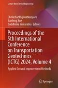 Cover: Proceedings of the 5th International Conference on Transportation Geotechnics (ICTG) 2024, Volume 4 - Springer