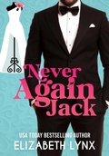 Cover: Never Again Jack (Billionaire Sloan Brothers, #1) - Elizabeth Lynx