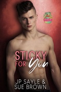 Cover: Sticky For You (The Rhubarb Effect, #1) - Sue Brown