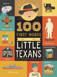 Enlarge image Cover: 100 First Words for Little Texans - Familius LLC