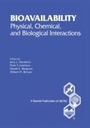 Cover: Bioavailability - CRC Press