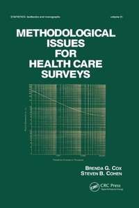 Abbildung von: Methodological Issues for Health Care Surveys - CRC Press