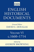 Cover: English Historical Documents - Routledge