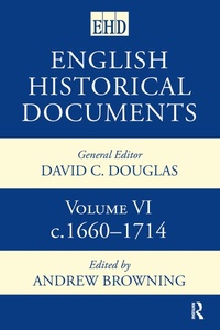 Enlarge image Cover: English Historical Documents - Routledge