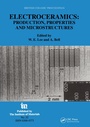 Cover: Electroceramics - Production, properties and microstructures - CRC Press