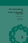 Cover: The Critical Review or Annals of Literature, 1756-1763 Vol 14 - Routledge