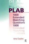 Cover: PLAB: 1000 Extended Matching Questions - CRC Press