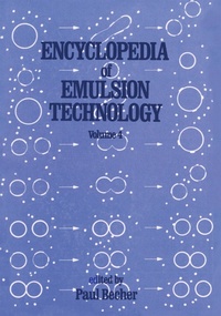Abbildung von: Encyclopedia of Emulsion Technology - CRC Press