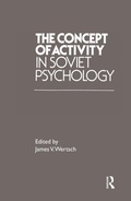 Cover: The Concept of Activity in Soviet Psychology - Routledge