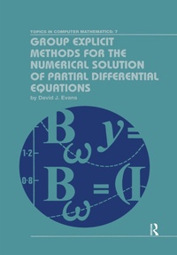 Abbildung von: Group Explicit Methods for the Numerical Solution of Partial Differential Equations - CRC Press