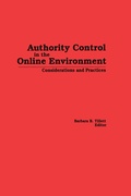 Cover: Authority Control in the Online Environment - CRC Press