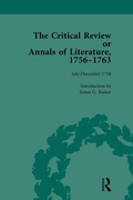 Cover: The Critical Review or Annals of Literature, 1756-1763 Vol 6 - Routledge