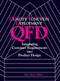 Cover: Quality Function Deployment - Productivity Press