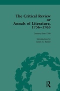 Cover: The Critical Review or Annals of Literature, 1756-1763 Vol 9 - Routledge
