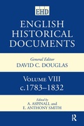 Cover: English Historical Documents - Routledge