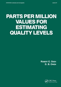 Abbildung von: Parts per Million Values for Estimating Quality Levels - CRC Press