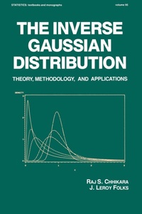 Enlarge image Cover: The Inverse Gaussian Distribution - CRC Press