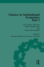 Cover: Classics in Institutional Economics, Part I, Volume 4 - Routledge