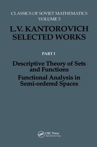 Abbildung von: Descriptive Theory of Sets and Functions. Functional Analysis in Semi-ordered Spaces - CRC Press