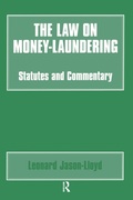 Cover: The Law on Money Laundering - Routledge