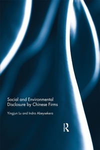 Abbildung von: Social and Environmental Disclosure by Chinese Firms - Routledge