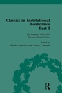 Cover: Classics in Institutional Economics, Part I, Volume 1 - Routledge