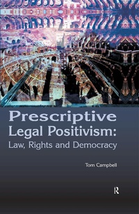 Enlarge image Cover: Prescriptive Legal Positivism - Routledge Cavendish