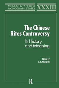 Abbildung von: The Chinese Rites Controversy - Routledge