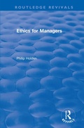 Cover: Ethics for Managers - Routledge