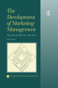 Cover: The Development of Marketing Management - Routledge