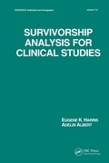 Cover: Survivorship Analysis for Clinical Studies - CRC Press