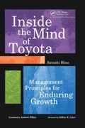 Cover: Inside the Mind of Toyota - Productivity Press