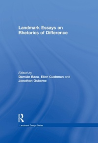 Abbildung von: Landmark Essays on Rhetorics of Difference - Routledge
